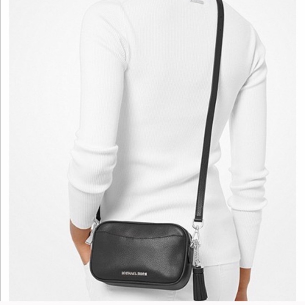 MICHAEL KORS PEBBLED leather convertible bag